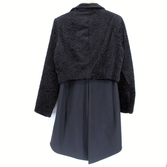 Black Tailored Blazer with Classic Collar - Picture 8 of 11